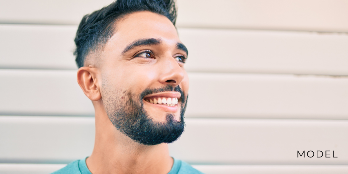 Male model for wisdom teeth.