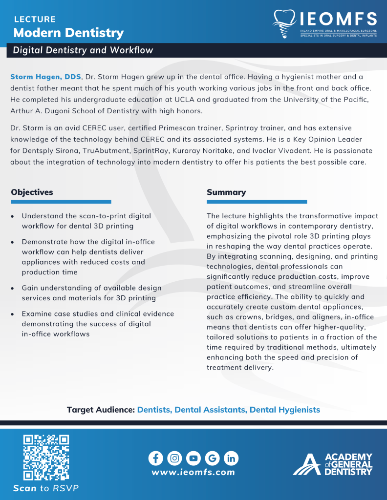 247490 Digital Dentistry and Workflow Flyers 02 247490 Digital Dentistry and Workflow Flyers 02